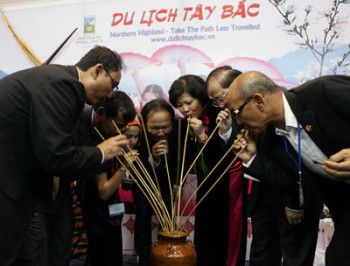 Sơn La tham gia Hội chợ du lịch quốc tế ITE-2012