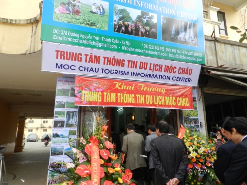 Khai trương văn phòng du lịch Mộc Châu tại Hà Nội