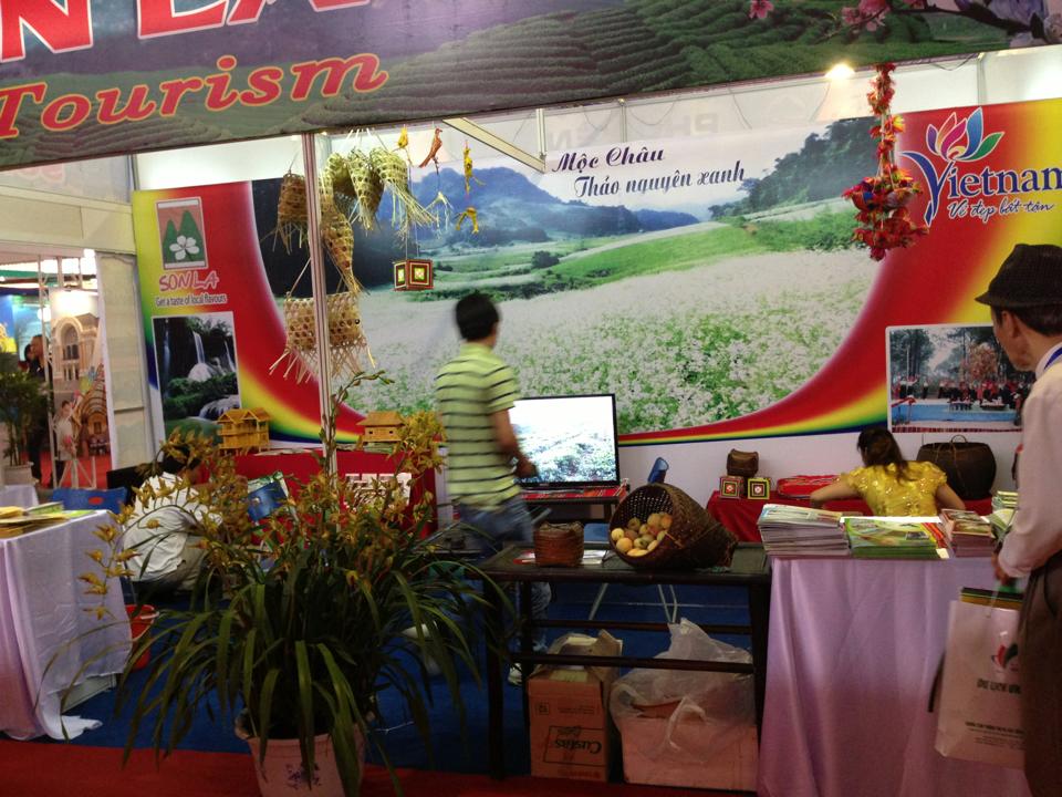 Mộc Châu tham gia Hội chợ VITM 2013 tại Hà Nội