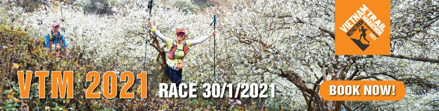 Giải chạy Vietnam Trail Marathon 2021 Mộc Châu 