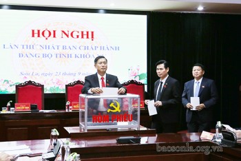 Đồng chí Nguyễn Hữu Đông được tín nhiệm bầu giữ chức Bí thư tỉnh ủy Sơn La khóa XV