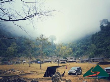 Cắm trại (Camping) trải nghiệm sống chậm tại Hang Táu Mộc Châu